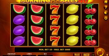 Burning Bells 40: Spielautomat