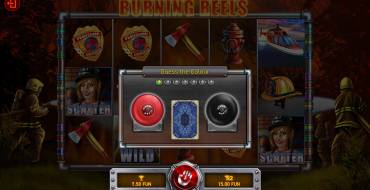 Burning Reels: Risiko-Spiel