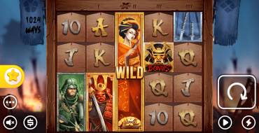 Bushido Ways xNudge: Spielautomat