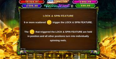 Cash Connection — Voodoo Magic: Bonus Spiele