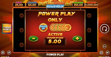 Cash Strike Power Up: Einzigartige Merkmale