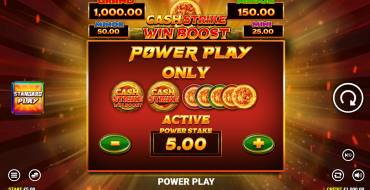 Cash Strike Win Boost: Einzigartige Merkmale