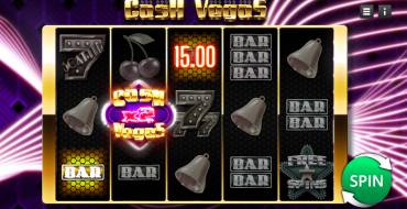 Cash Vegas: Gewinne