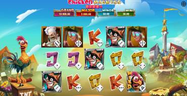 Chicken Madness Dice: Spielautomat