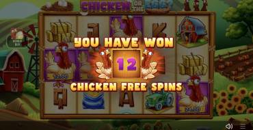 Chicken or the Egg?: Gratis-Spins