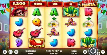 Chilli Fiesta: Spielautomat