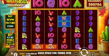 Chilli Heat Megaways: Spielautomat