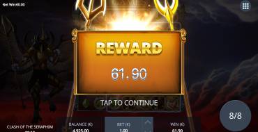 Clash of the Seraphim: Gewinne