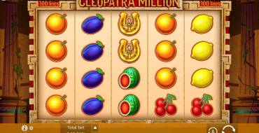 Cleopatra Million: Spielautomat