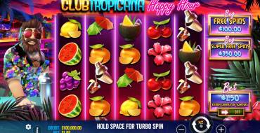 Club Tropicana — Happy Hour: Spielautomat