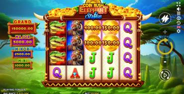Coin Rush: Elephant Strike: Schnittstelle