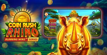 Coin Rush Rhino Running Wins: Spielautomat