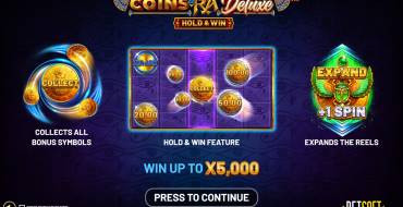 Coins of Ra Deluxe: Einzigartige Merkmale