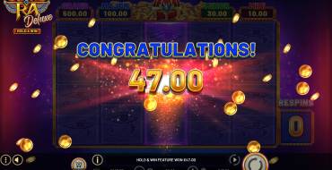 Coins of Ra Deluxe: Gewinne