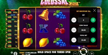 Colossal Cash Zone: Die Wette