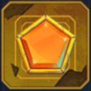 Colossal Gems: Orangefarbenes Symbol