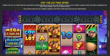 Cop the Lot Megaways Jackpot King: Gratisdrehs und/oder Neudrehungen