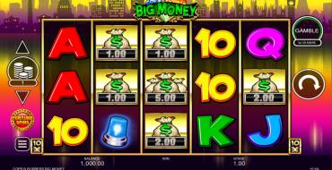 Cops 'n' Robbers Big Money: Spielautomat