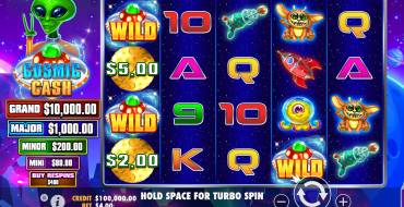 Cosmic Cash-: Gestaltung