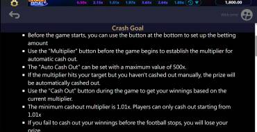 Crash Goal: Regeln