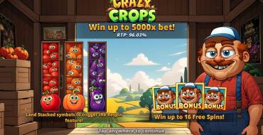 Crazy Crops: Einzigartige Merkmale