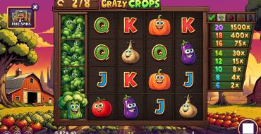 Crazy Crops: Gratis-Spins