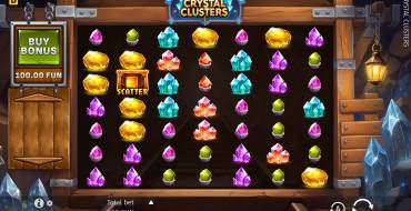 Crystal Clusters: Spielautomat