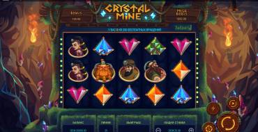 Crystal Mine: Spielautomat