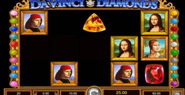 Da Vinci Diamonds: Gewinne
