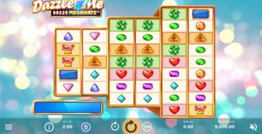 Dazzle Me Megaways: Spielautomat