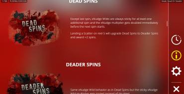 Dead, Dead or Deader: Gratisdrehs und/oder Neudrehungen