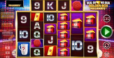 Deal or No Deal: Golden Box Megaways: Spielautomat