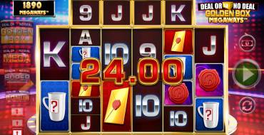 Deal or No Deal: Golden Box Megaways: Gewinne
