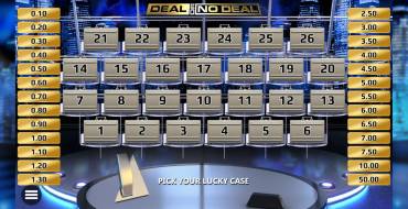Deal or No Deal Playzido: Spielautomat