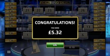 Deal or No Deal Playzido: Gewinne