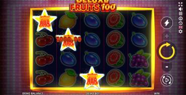 Deluxe Fruits 100: Bonus Spiele