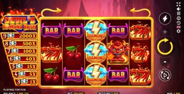 Devil's Diamond Rush: Besondere Symbole