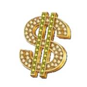 Diamond Bling: Dollar-Symbol