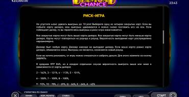 Diamond Chance: Regeln