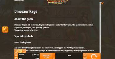 Dinosaur Rage: Regeln