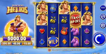 Divine Riches Helios: Spielautomat