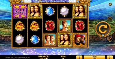 Double Da Vinci Diamonds: Spielautomat