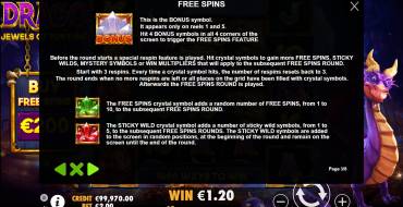 Drago: Jewels of Fortune: Gratis-Spins