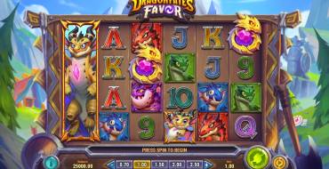 Dragonfate’s Favor: Spielautomat