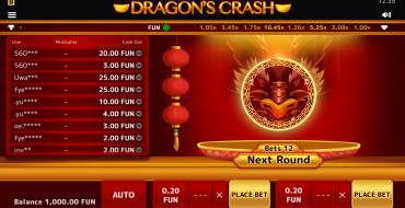 Dragons Crash: Spielautomat