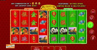 Dragons vs. Pandas: Spielautomat