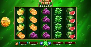 Dynamite Fruits Deluxe: Spielautomat