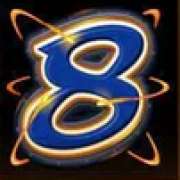 8 Blau Zeichen in Atomic 8s – Power Spin