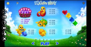 Eggstra Wilds: Auszahlungstabelle