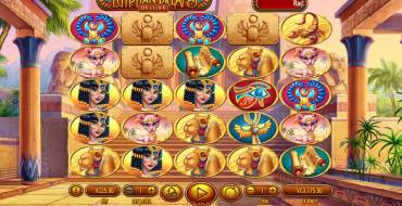 Egyptian Dreams Deluxe: Der Hauptbildschirm
